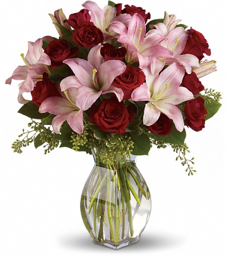 1 1 a Lavish Love lilies roses - Click Image to Close